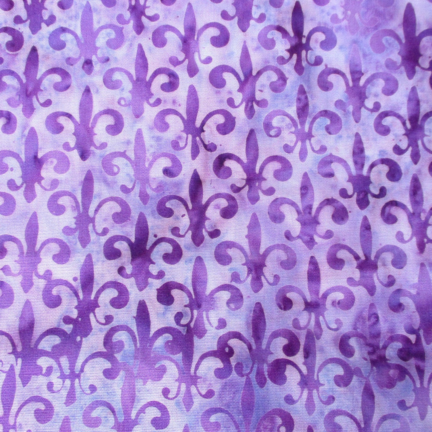 Fleur de Lis Lavender Sachets Set of 3, Purple Batik, French Lavender Gift, Handmade