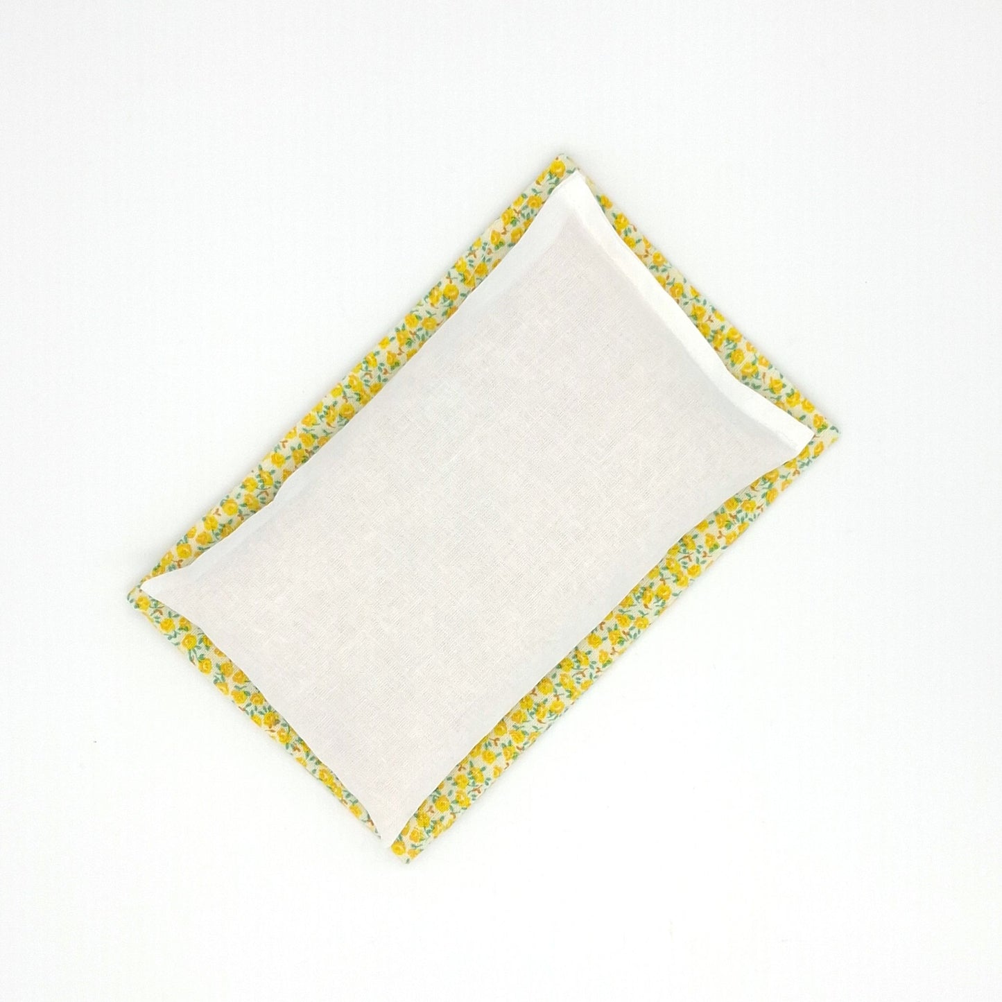 Microwavable Heat Pack, Yellow Rose Flannel Cold Pack