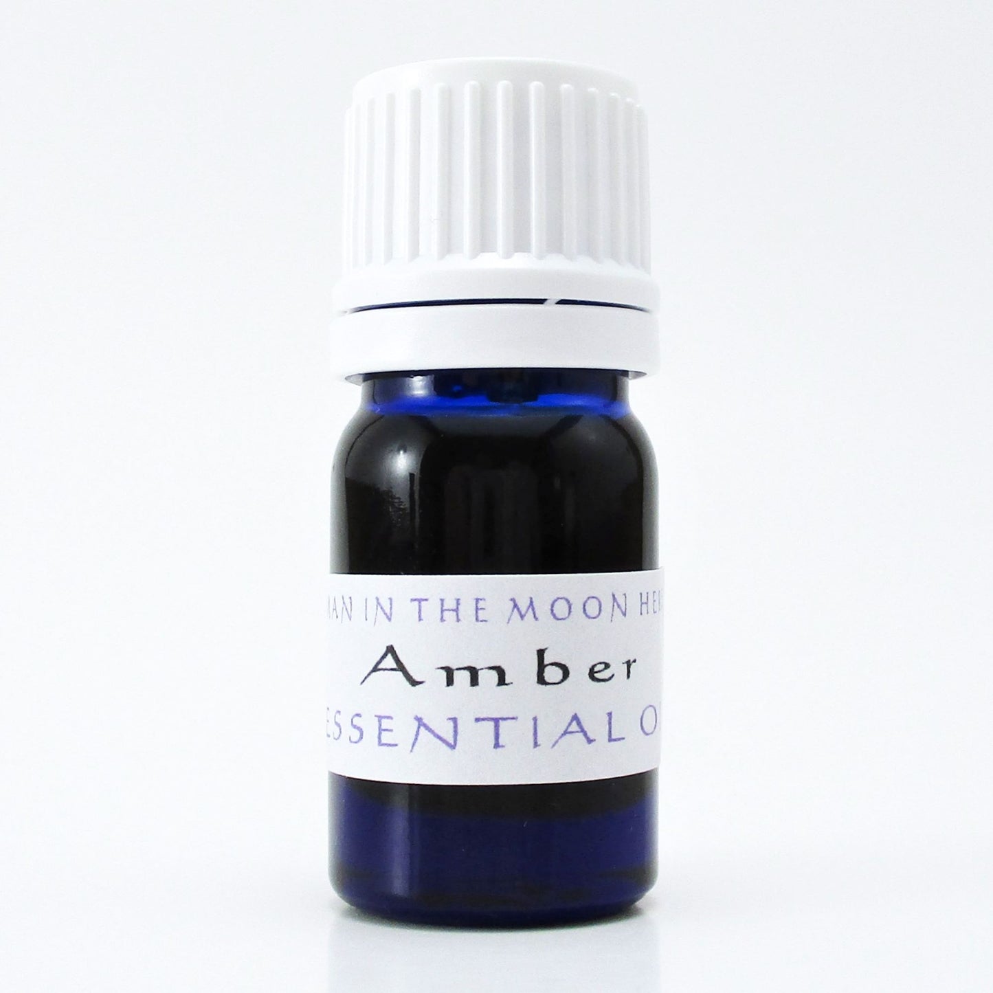 Amber Essential Oil, 100% Pure Dry Distilled, Calming & Grounding, Man in the Moon Herbs