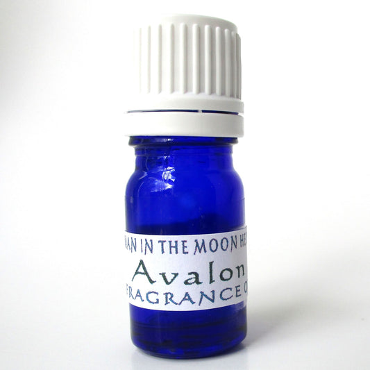 Avalon Signature Oil Blend, Patchouli, Sandalwood & Musk, Earthy, Warm & Grounding, Man in the Moon Herbs