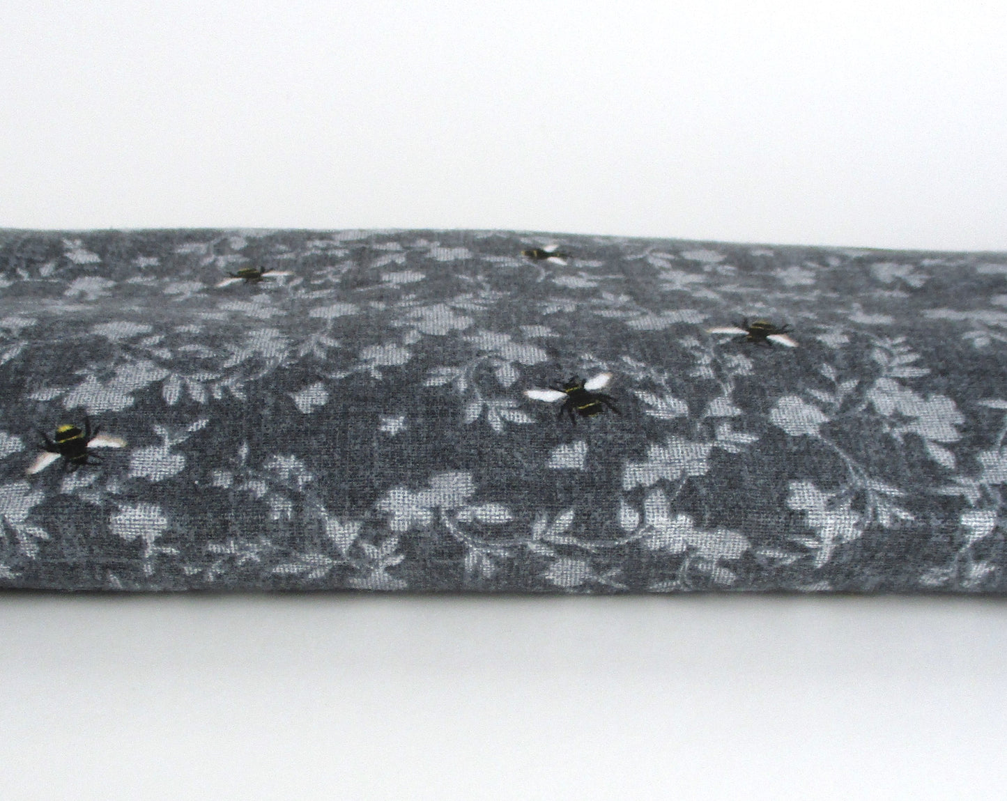 Large Microwavable Heat Pack, Bee Flannel Cover, Neck & Back Rice Therapy, Handmade Gift