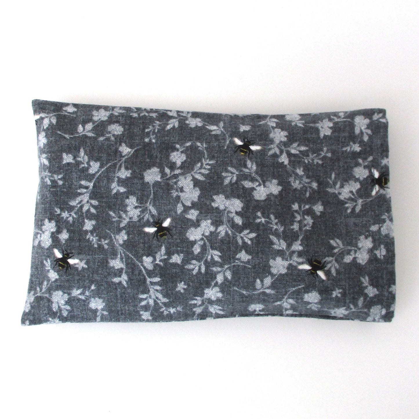 Small Microwavable Heat Pack, Bee Flannel Cover, Hot Cold Rice Therapy, Handmade Gift