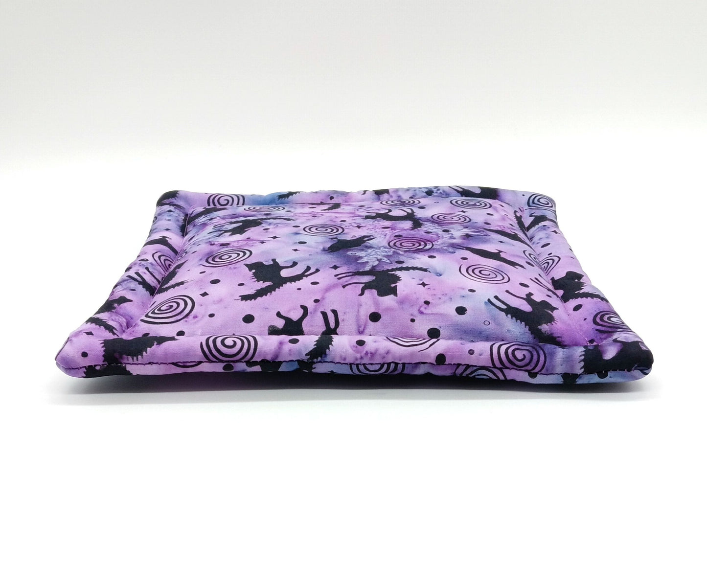 Purple Catnip Mat, Batik Cat Tower Cushion