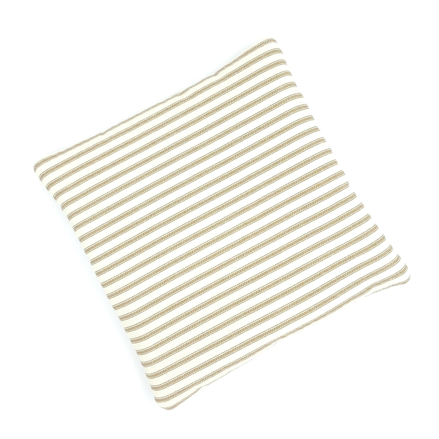 Catnip Cat Tower Mat, High-Altitude Catnip, Tan Ticking Stripe Mini Cat Mat for Cat Tree Platform or Basket, One of a Kind