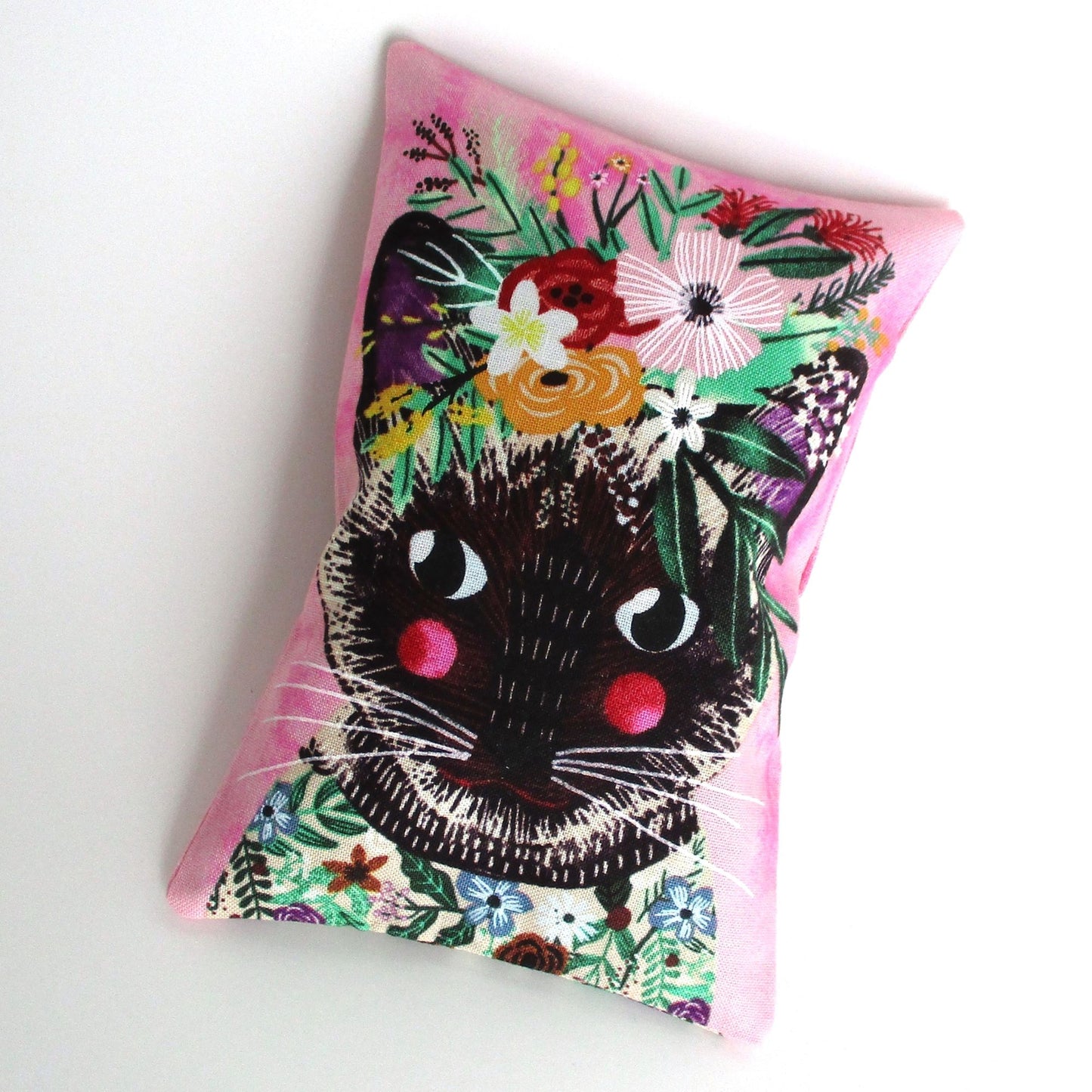 Cat Lavender Sachets Set of 3, French Lavender Filled, Cat Lover Gift, Handmade