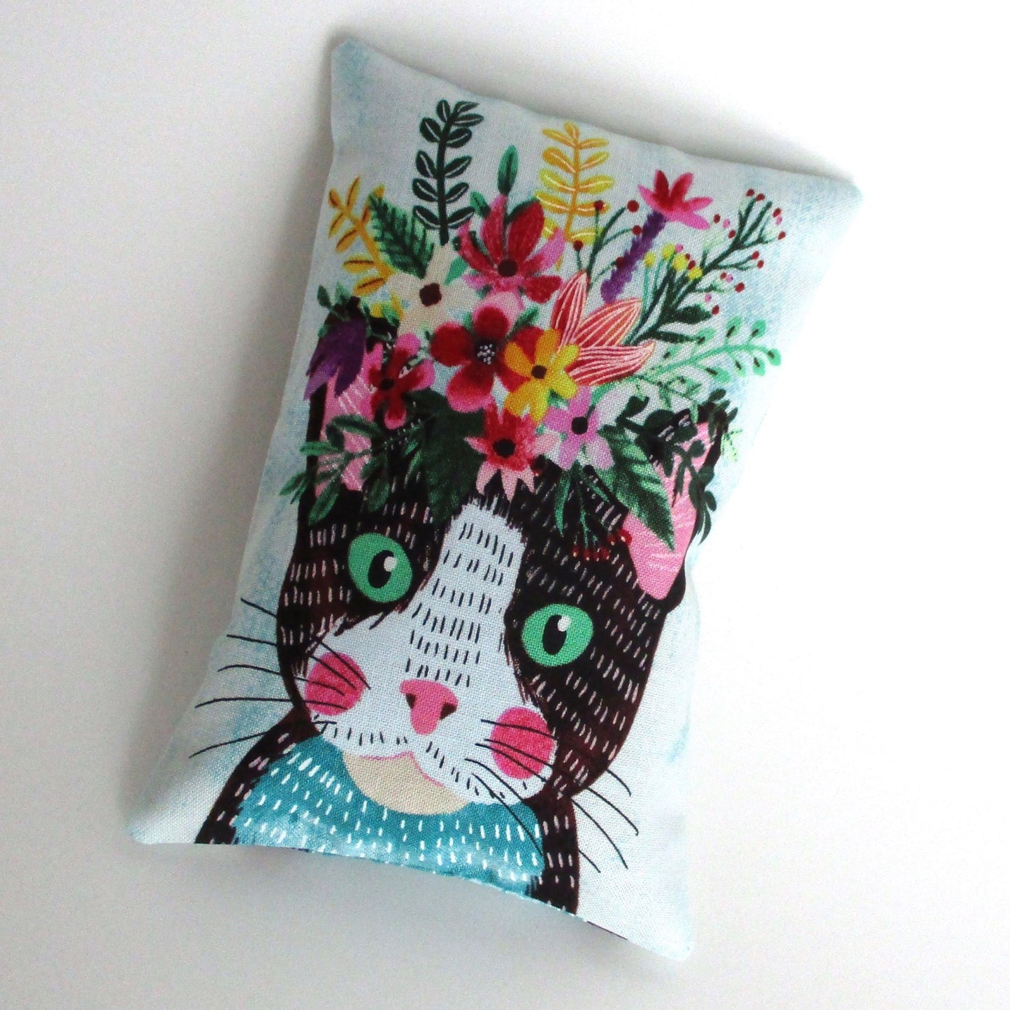 Cat Lavender Sachets Set of 3, French Lavender Filled, Cat Lover Gift, Handmade