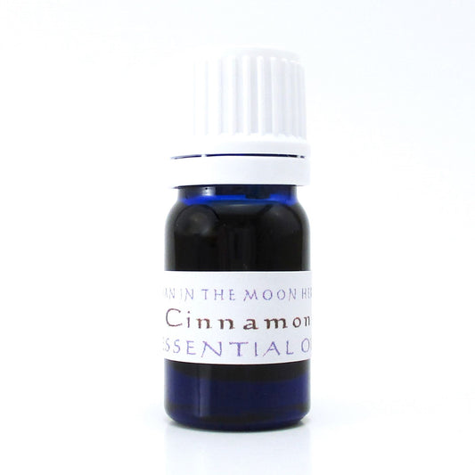 Cinnamon Leaf Essential Oil | 100% Pure Steam Distilled Cinnamon Essential Oil, Cinnamomum Zeylanicum, Warming & Uplifting, Man in the Moon Herbs