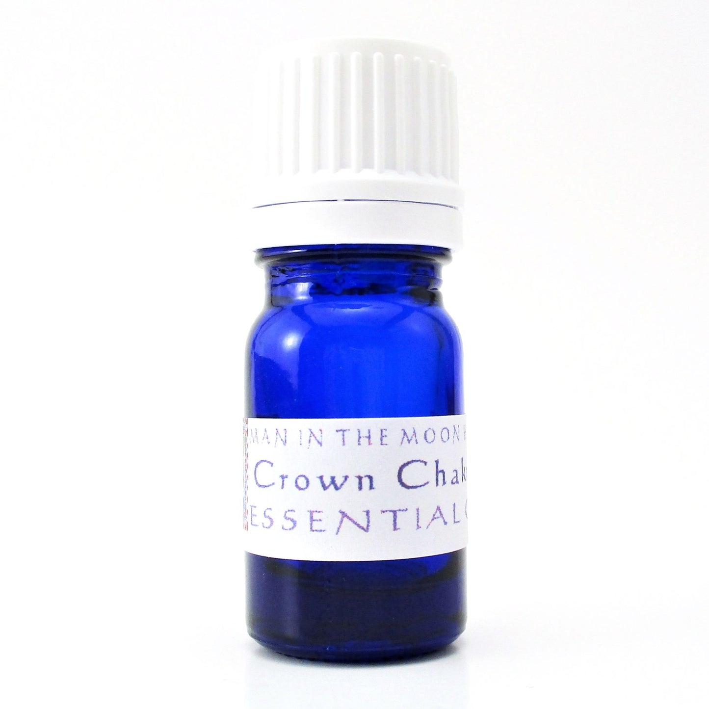 Crown Chakra Essential Oil Blend, Sahasrara, Frankincense, Myrrh Sandalwood &amp; Juniper, 100% Pure, 5mL, Man in the Moon Herbs