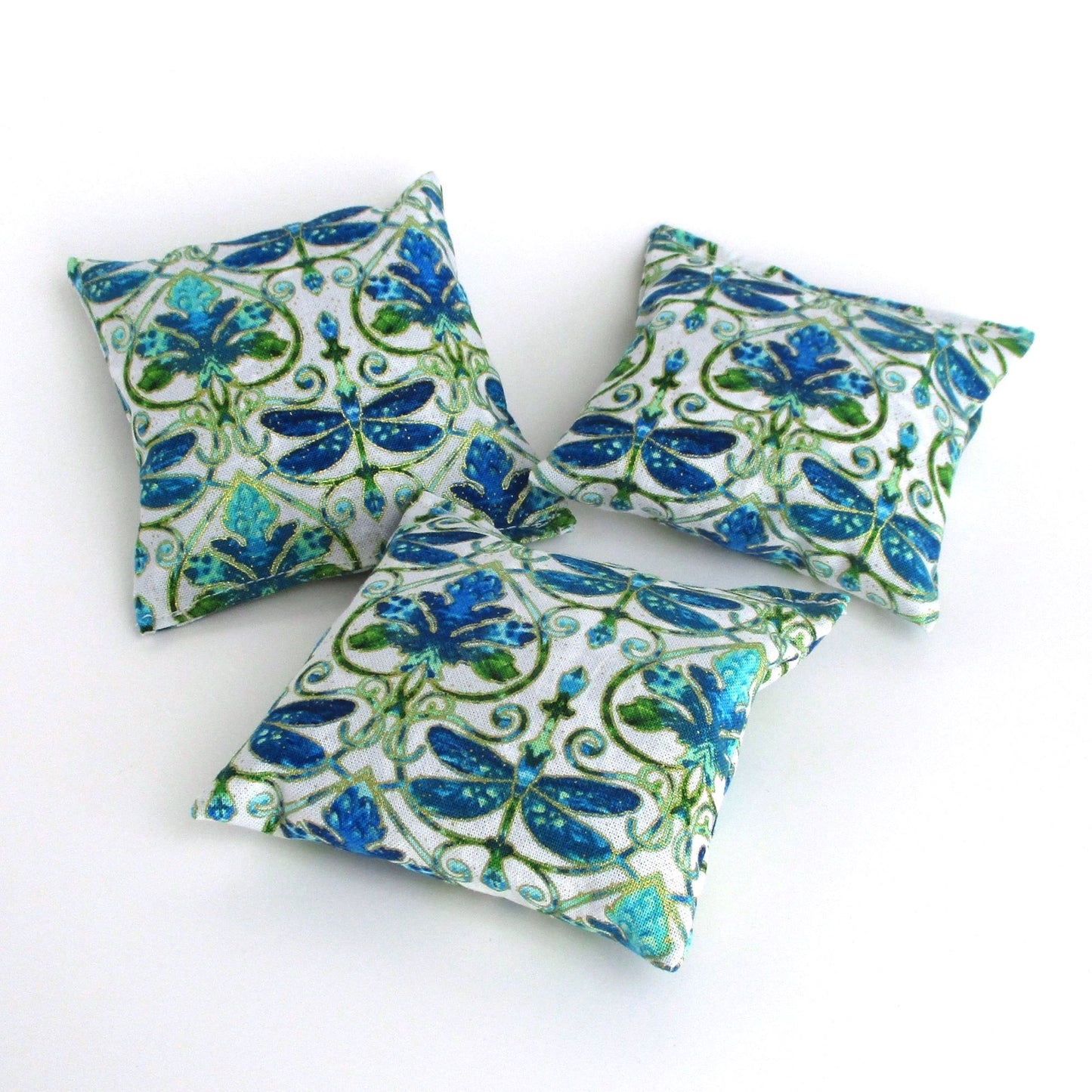 Dragonfly Sachets, Set of 3 Aromatherapy Bags