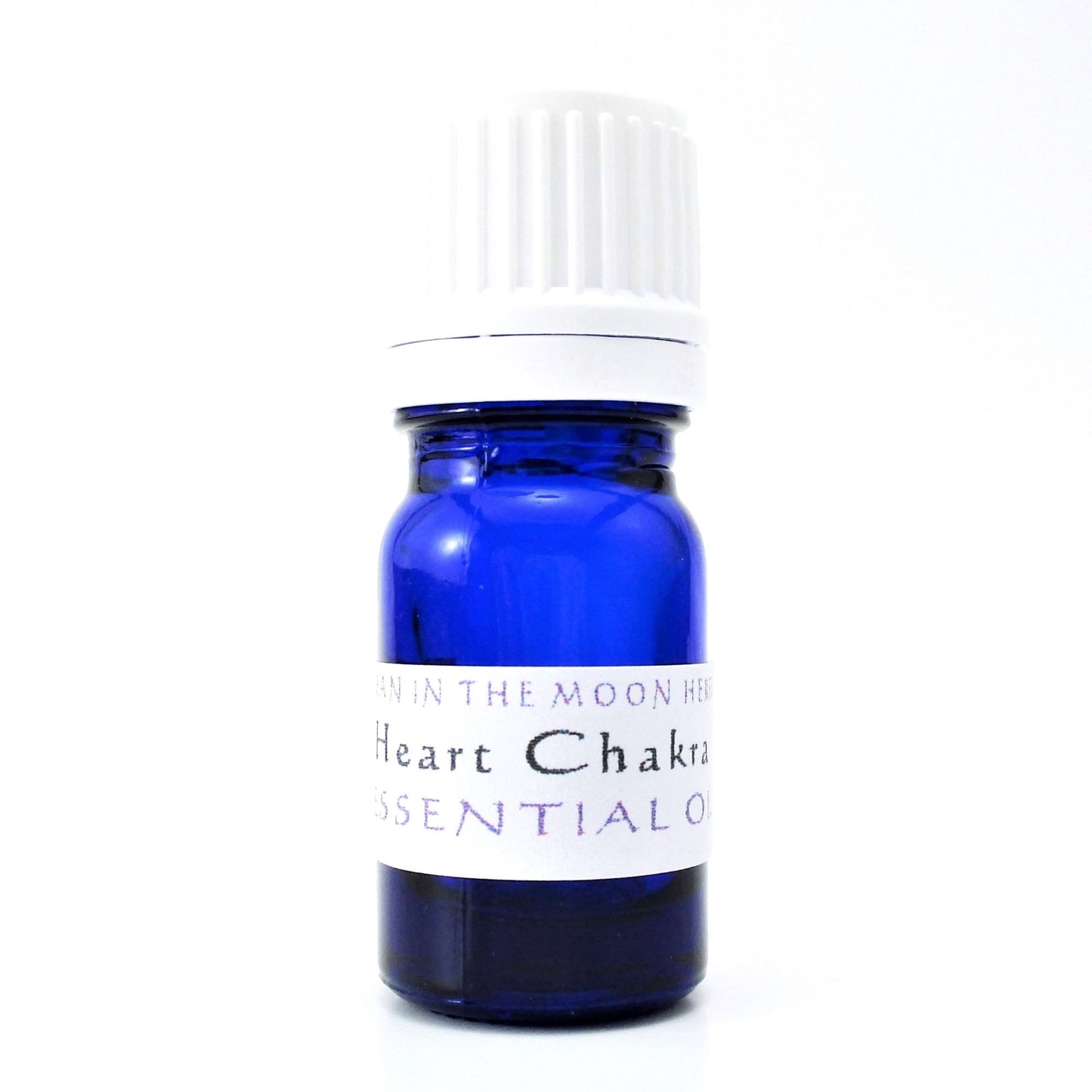 Heart Chakra Essential Oil Blend, Anahata, Rose Jasmine, Neroli & Melissa, 100% Pure, 5mL, Man in the Moon Herbs