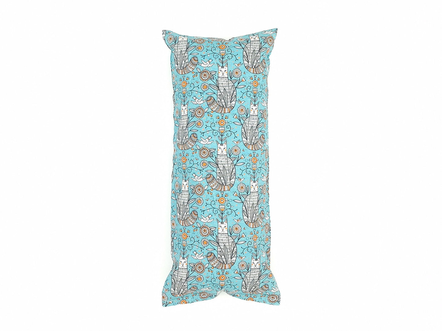 Catnip Kick Stick, Blue Boho Cat Toy