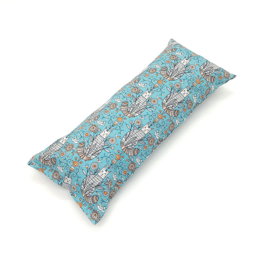 Catnip Kick Stick, Blue Boho Cat Toy