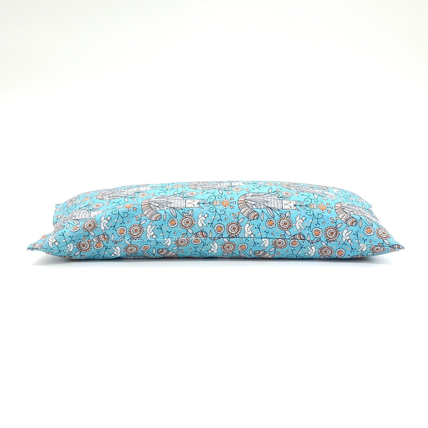 Catnip Kick Stick, Blue Boho Cat Toy