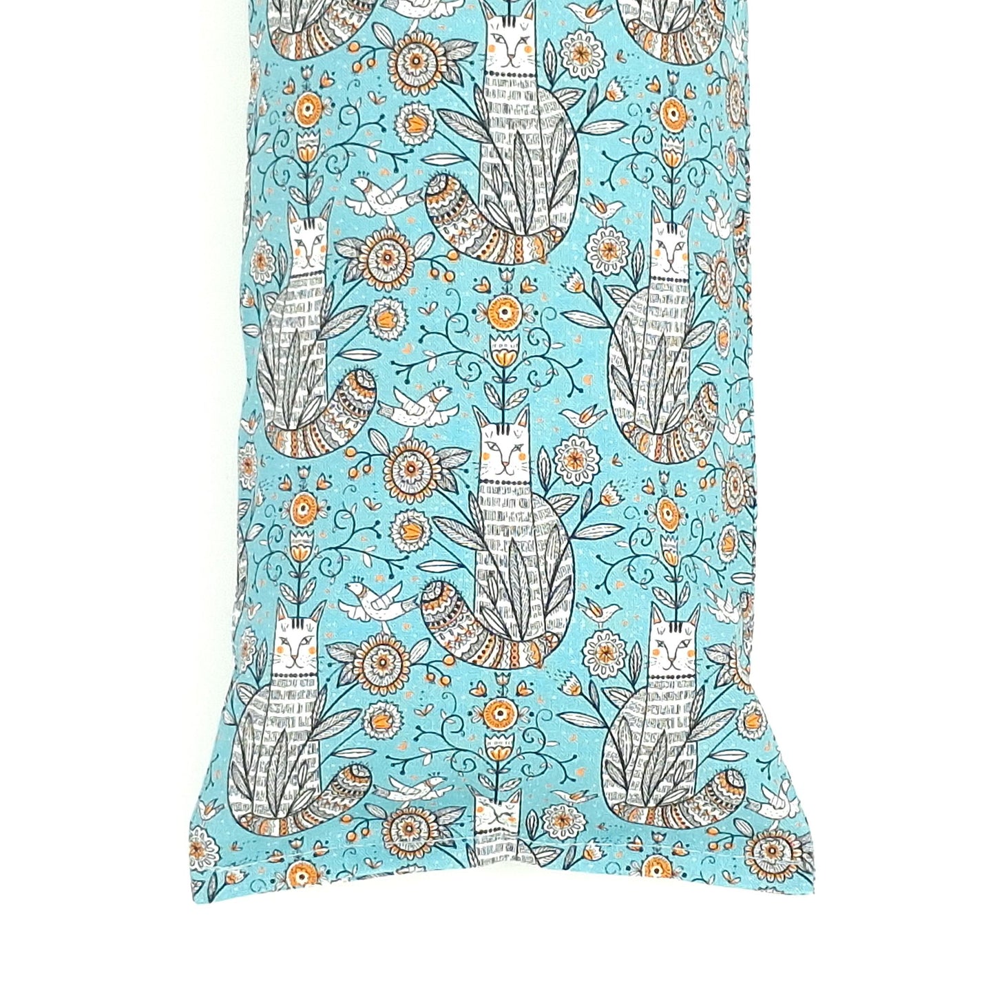 Catnip Kick Stick, Blue Boho Cat Toy