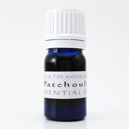 Patchouli Essential Oil, 100% Pure Steam Distilled, Earthy & Grounding, Man in the Moon Herbs