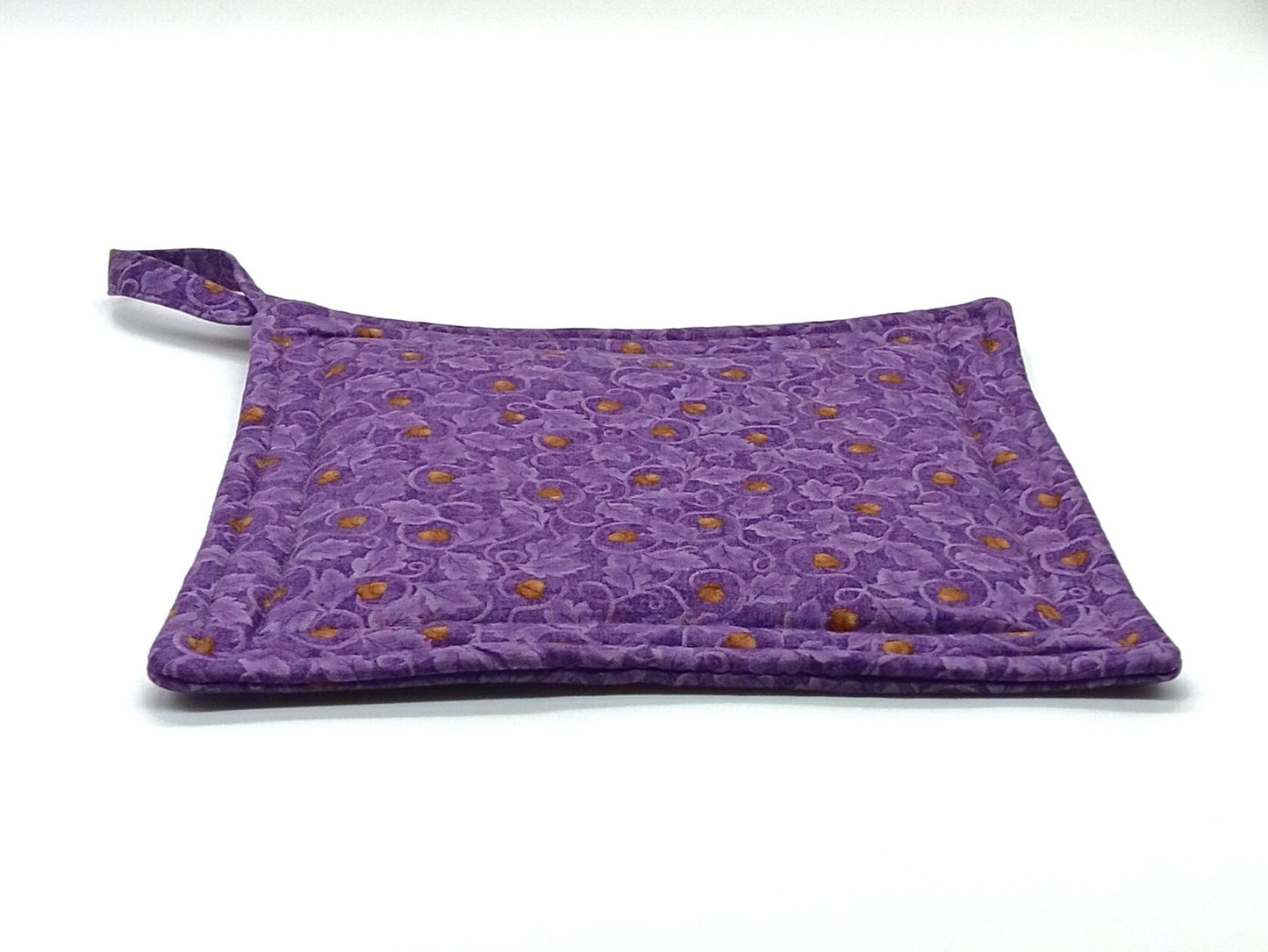 Purple Acorn Potholders, Set of 2  Hot Mats