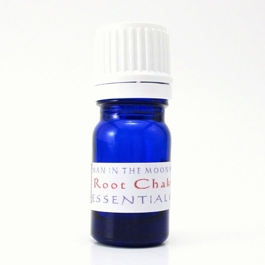 Root Chakra Essential Oil Blend, 100% Pure Therapeutic Grade, 5mL, Man in the Moon Herbs