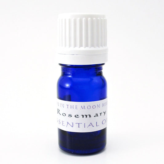 Rosemary Essential Oil, Rosmarinus Officinalis, 100% Pure Steam Distilled, Man in the Moon Herbs
