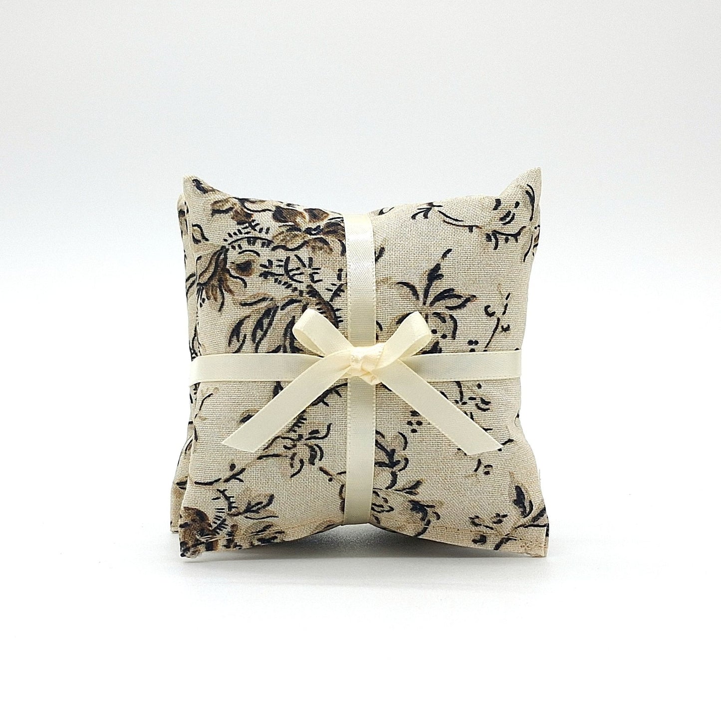 French Lavender Sachets, Set of 3 Elegant Victorian Wallpaper Style