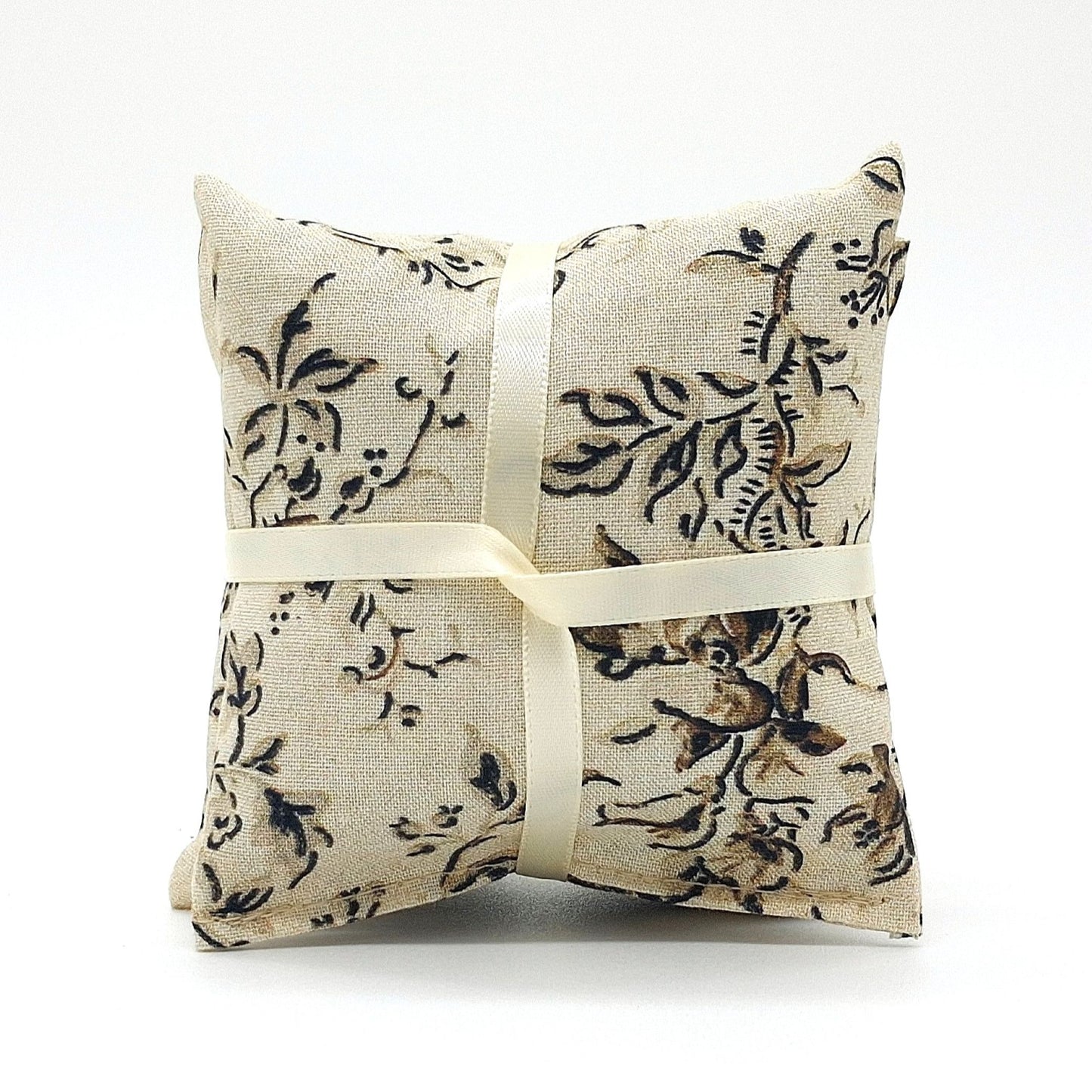 French Lavender Sachets, Set of 3 Elegant Victorian Wallpaper Style