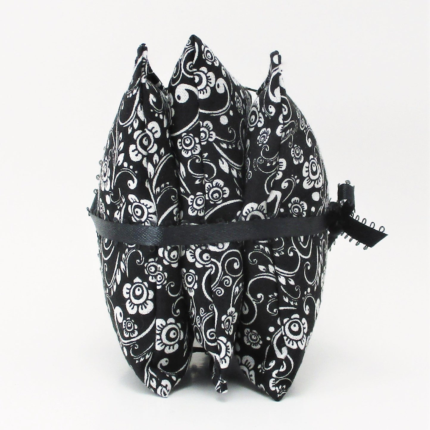 Black & White Lavender Sachets Set of 3, Modern Floral, French Lavender Gift, Handmade