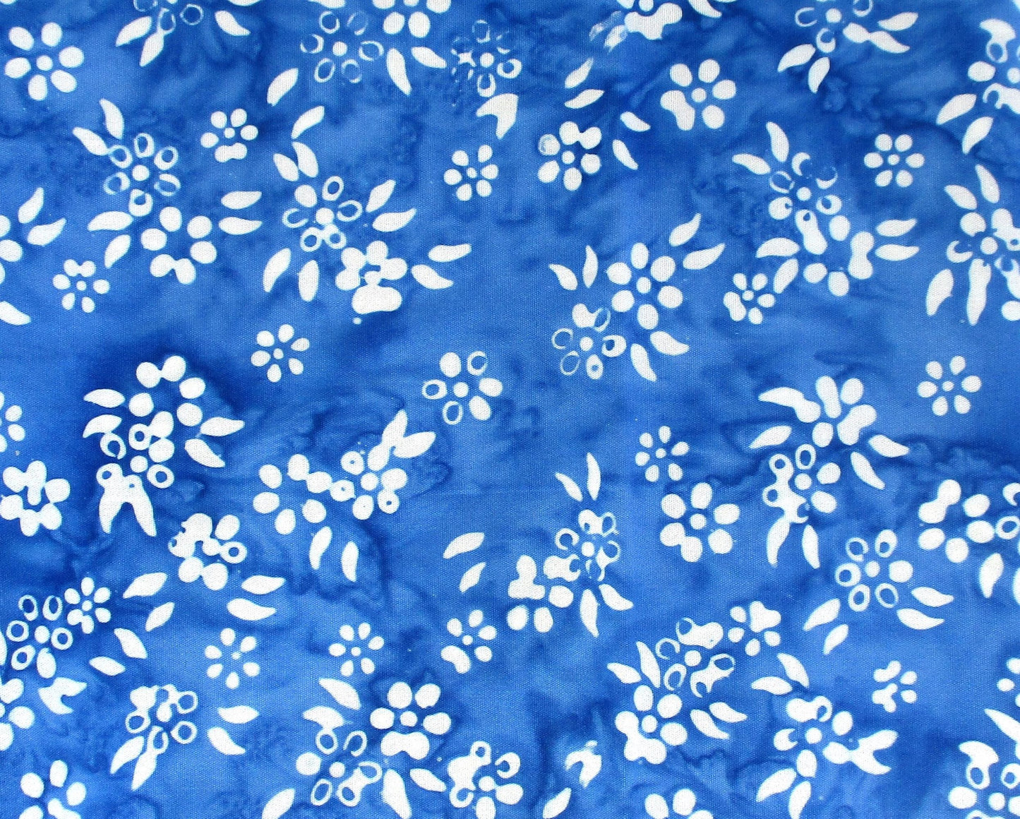 Batik Lavender Sachets Set of 3, Blue & White Floral, French Lavender Gift, Handmade