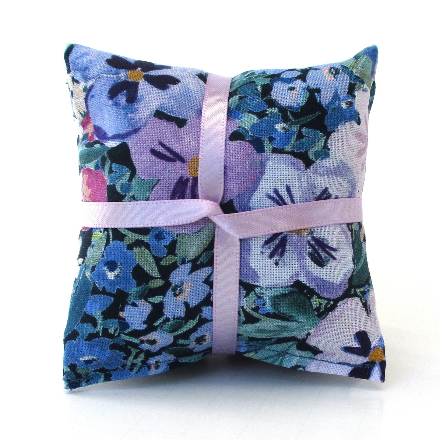 Pansy Garden Lavender Sachets Set of 3, Painterly Floral, French Lavender Gift, Handmade