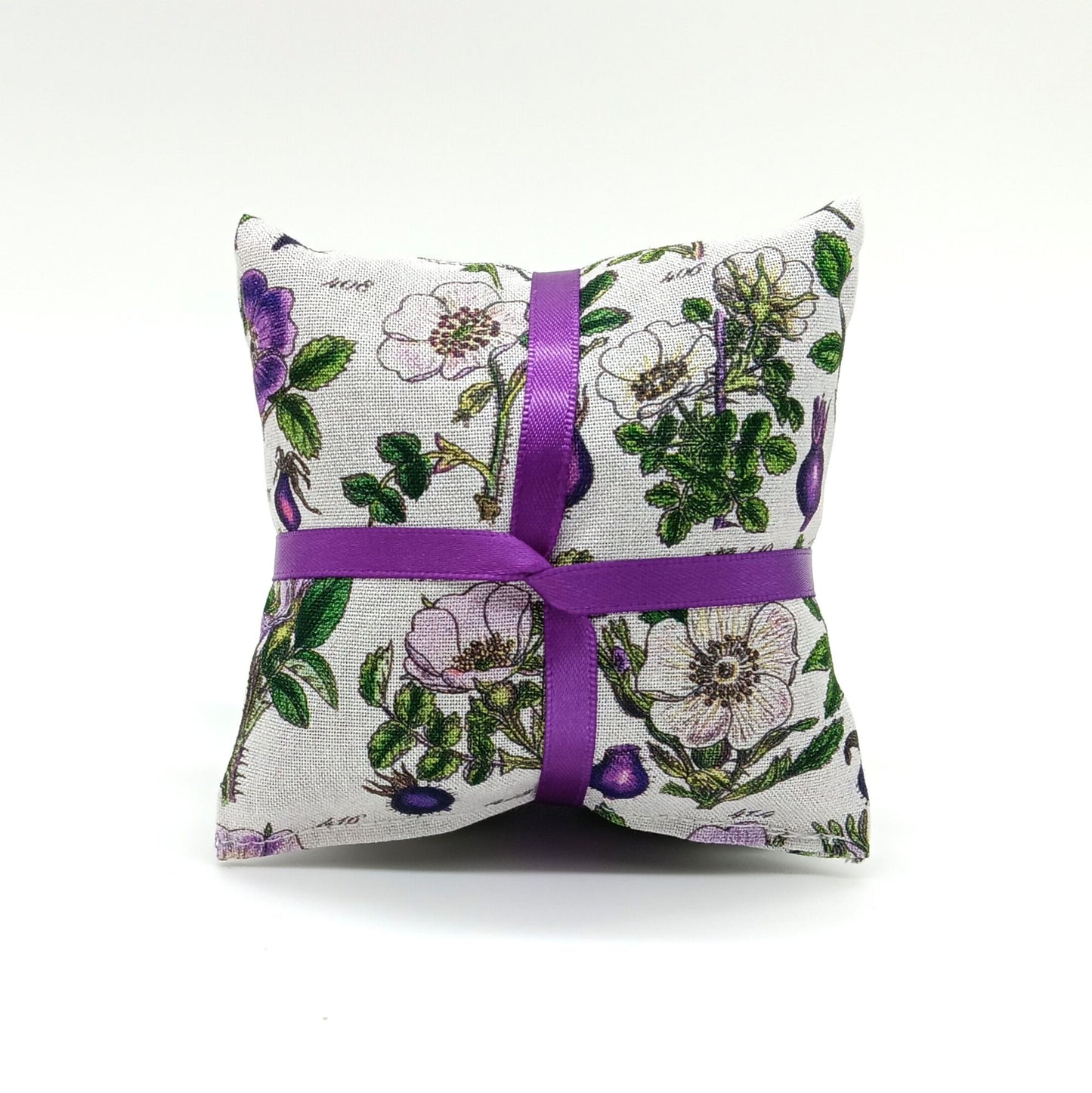 Botanical Print Lavender Sachets, Set of 3 Drawer Fresheners