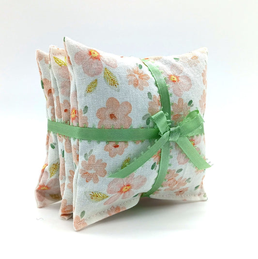 French Lavender Sachets Set of 3, Authentic Floral Drawer Sachets, Handmade Gift