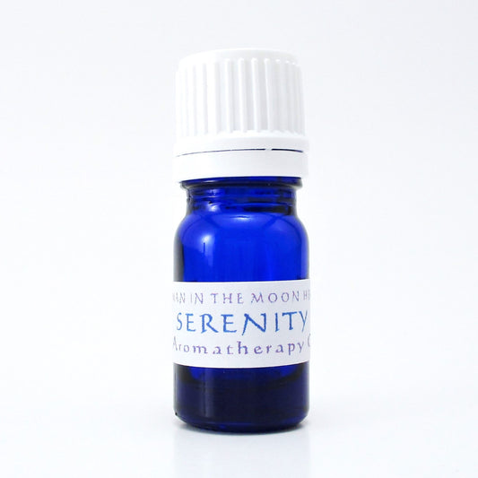 Serenity Essential Oil Blend, Pure Bergamot & Lavender, Calming Aromatherapy, 5mL