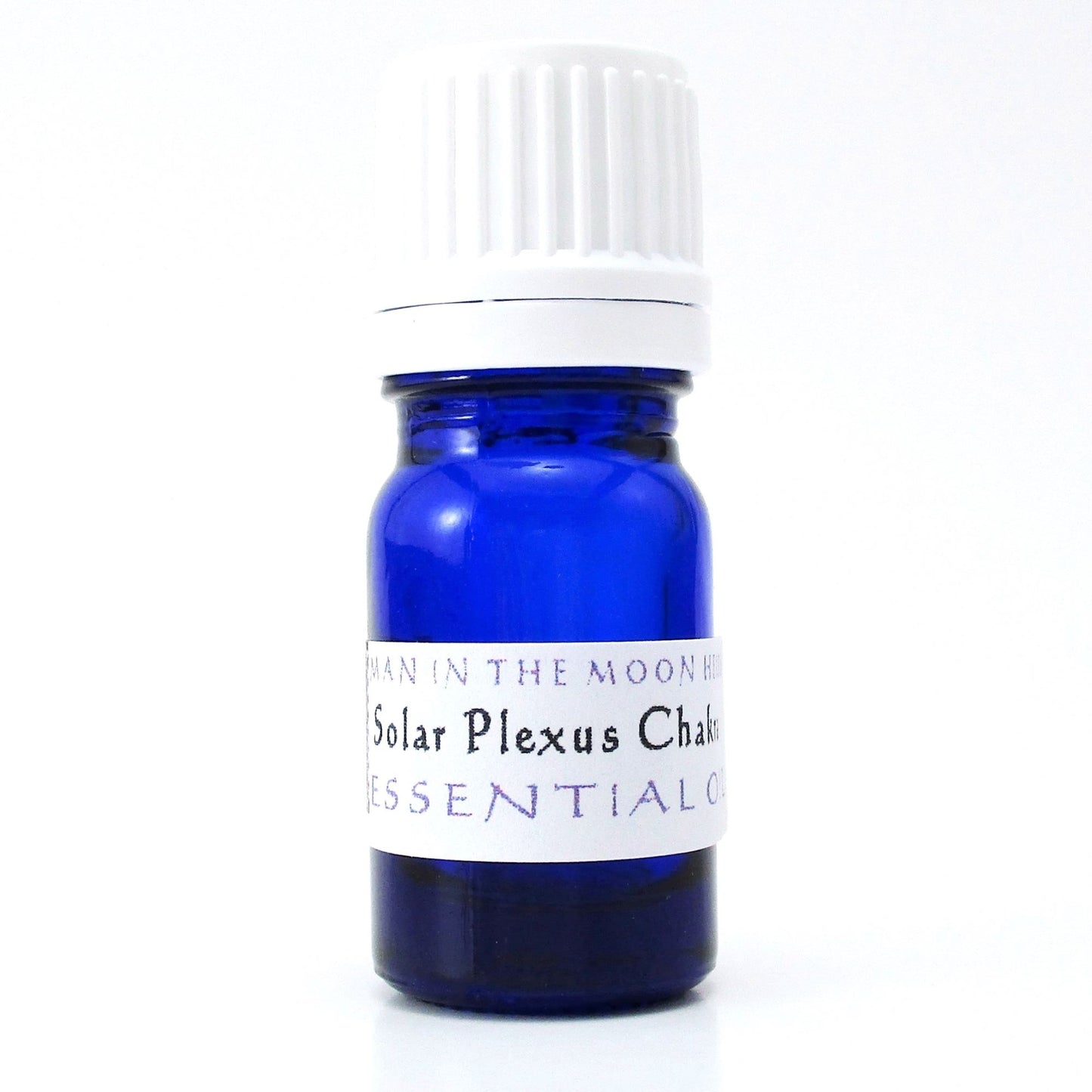 Solar Plexus Chakra Essential Oil Blend, Manipura, Ylang Ylang Grapefruit & Black Pepper, 100% Pure, 5mL, Man in the Moon Herbs
