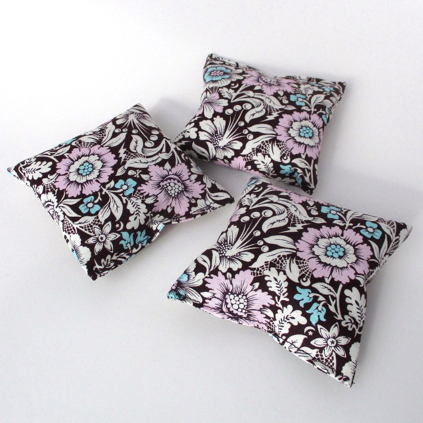 Lavender Sachets, Art Deco Style with Tiny Skulls