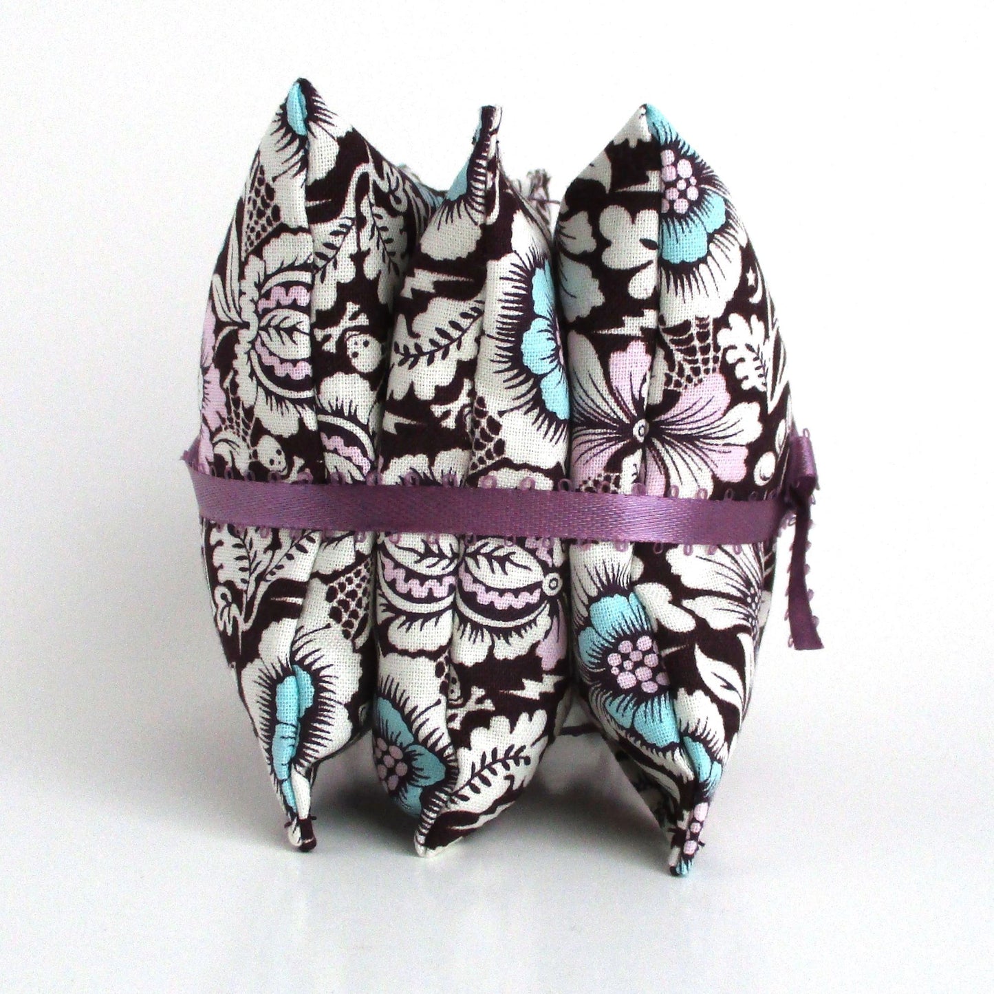 Lavender Sachets, Art Deco Style with Tiny Skulls