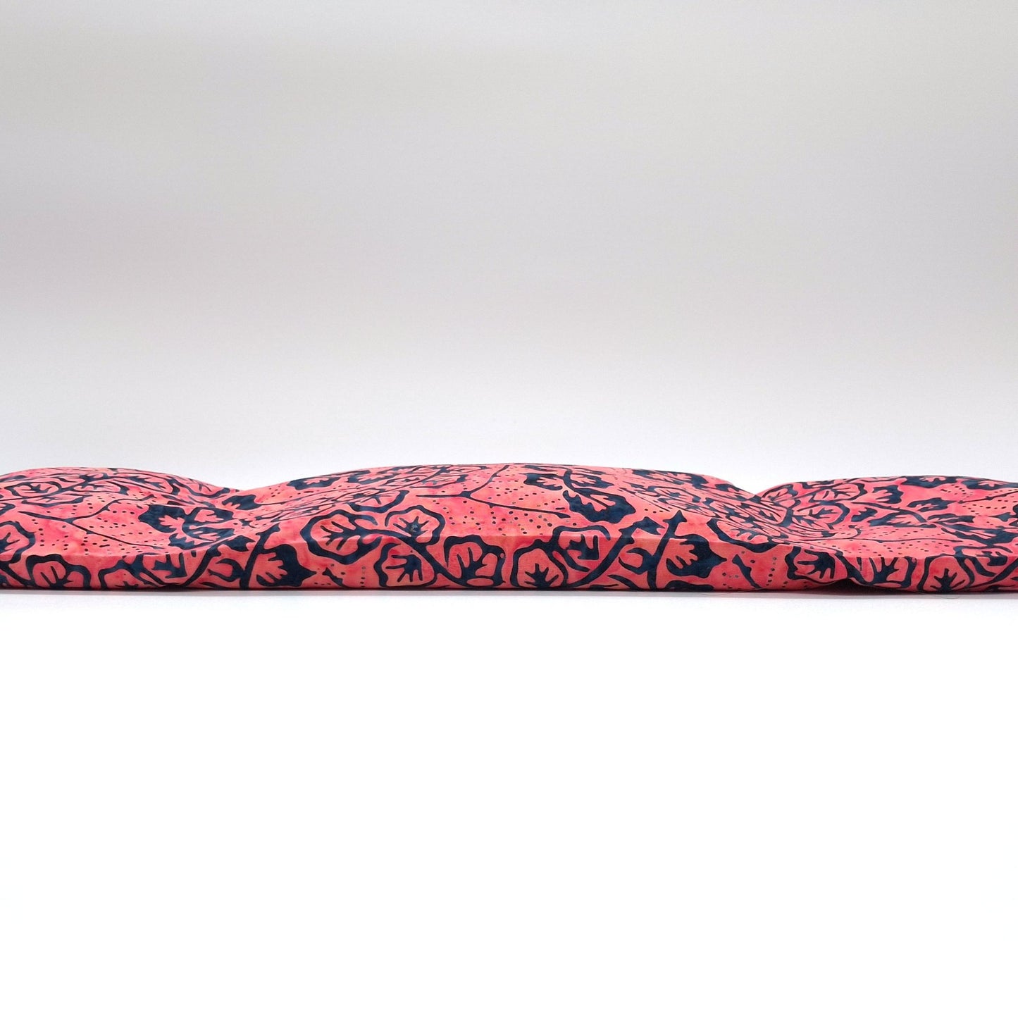 Large Microwavable Neck & Shoulder Wrap, Batik Cotton Rice Pack, Removable Washable Cover, Hot & Cold Therapy, Handmade Self-Care Gift