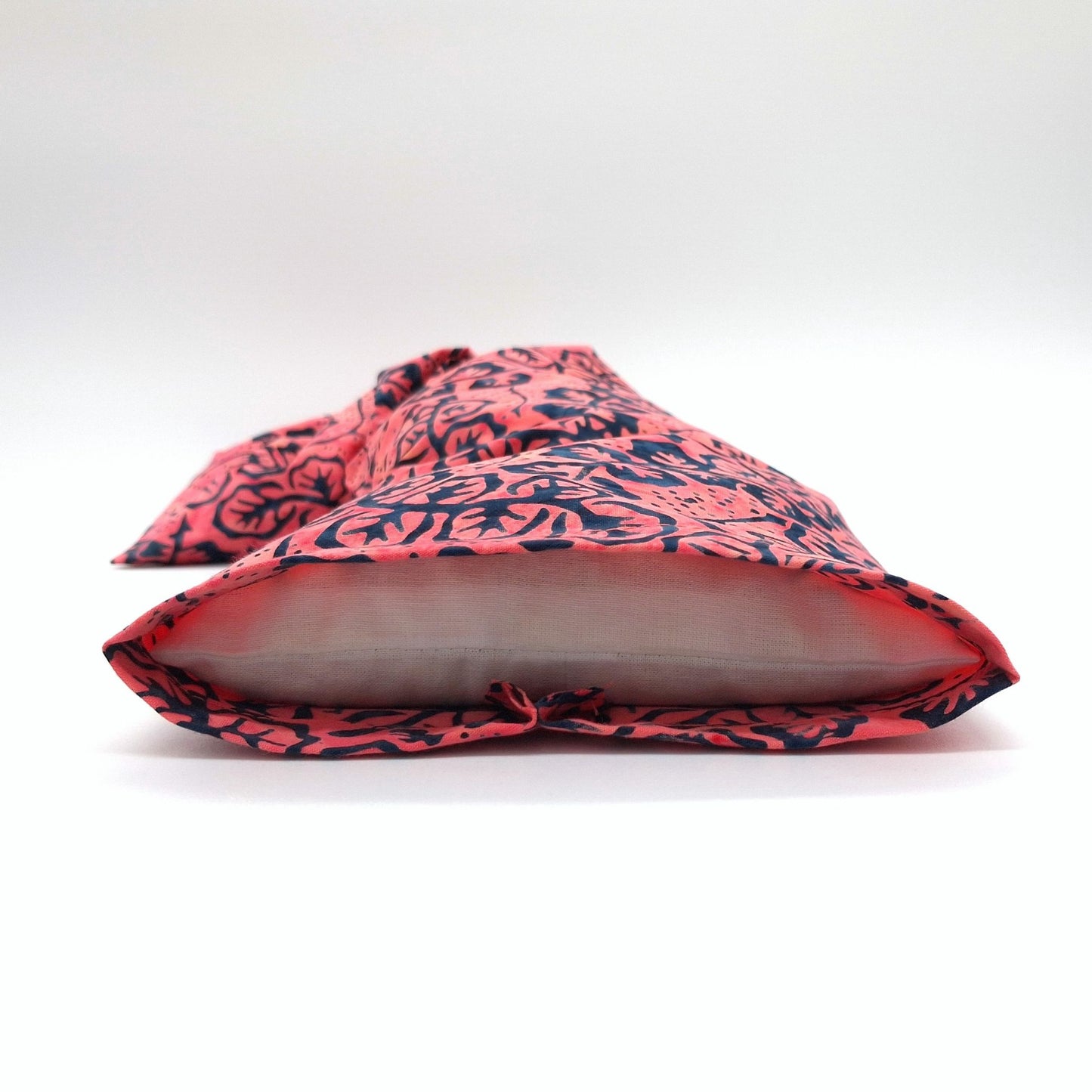 Large Microwavable Neck & Shoulder Wrap, Batik Cotton Rice Pack, Removable Washable Cover, Hot & Cold Therapy, Handmade Self-Care Gift