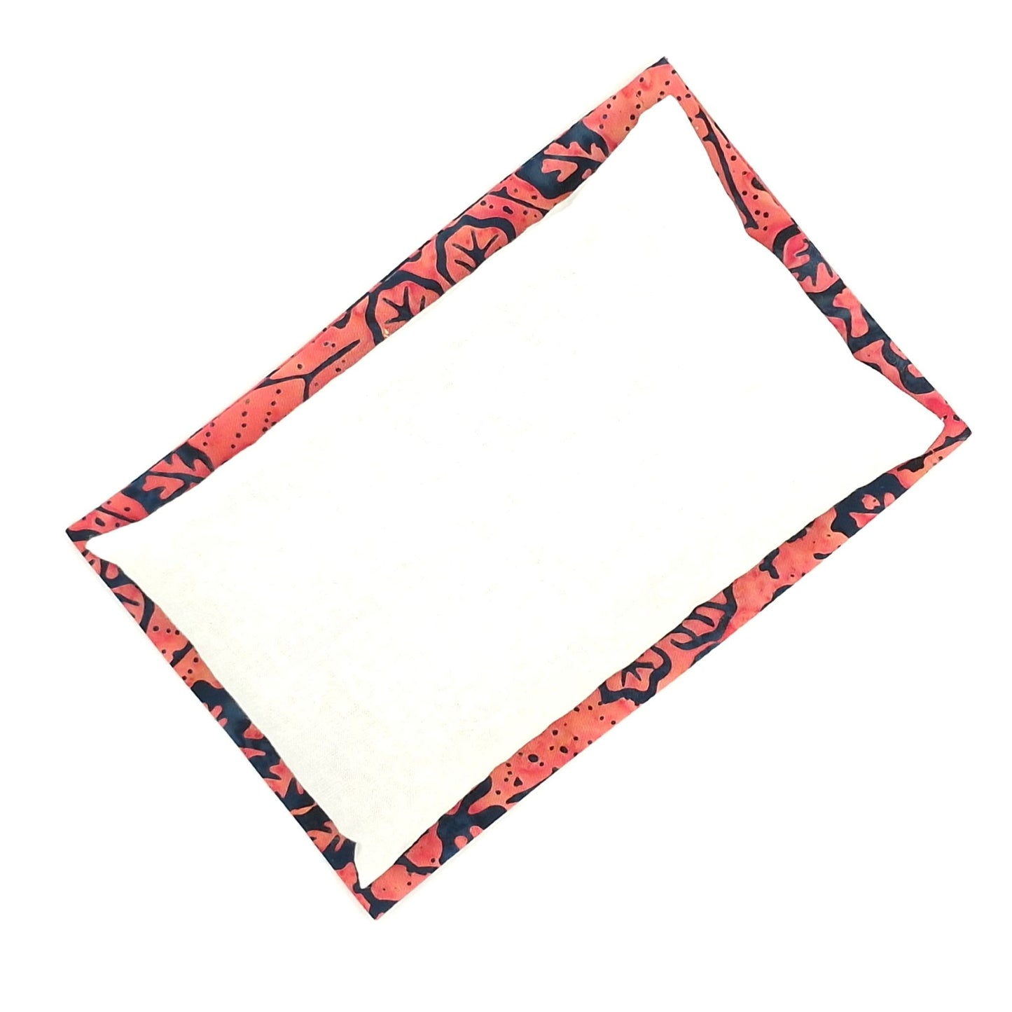 Microwavable Heat Pack, Batik Cotton Rice Pack, Removable Washable Cover, Hot & Cold Therapy, Handmade Gift for Athletes & Teachers