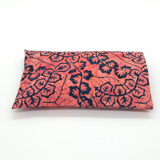 Microwavable Heat Pack, Batik Cotton Rice Pack, Removable Washable Cover, Hot & Cold Therapy, Handmade Gift for Athletes & Teachers