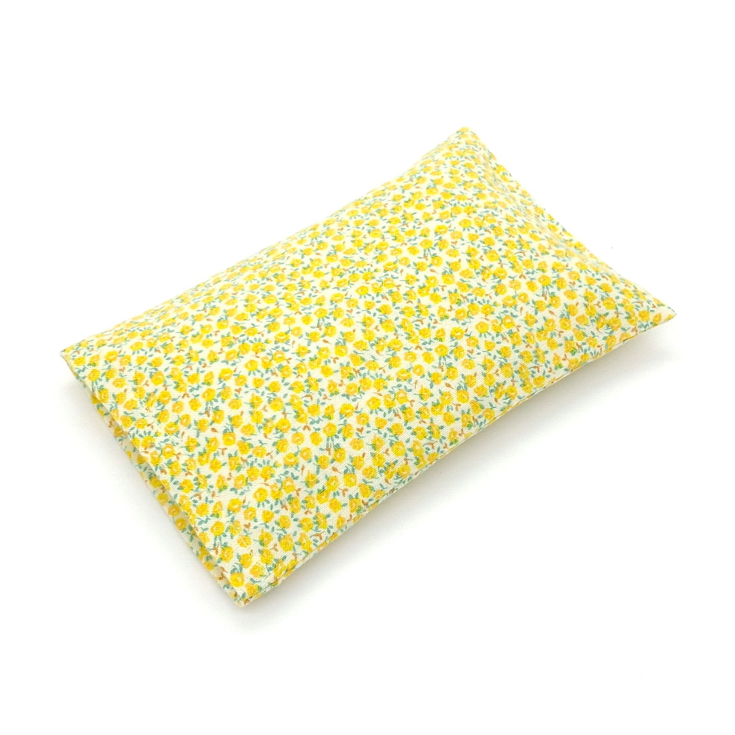 Microwavable Heat Pack, Yellow Rose Flannel Cold Pack