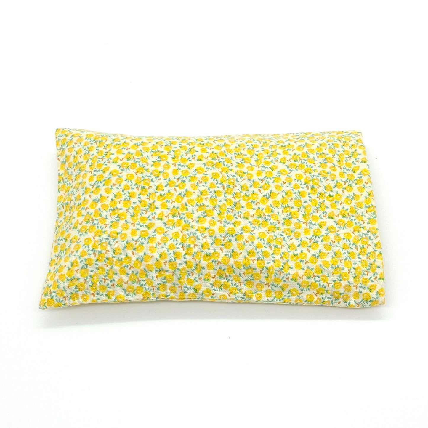 Microwavable Heat Pack, Yellow Rose Flannel Cold Pack