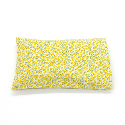 Microwavable Heat Pack, Yellow Rose Flannel Cold Pack