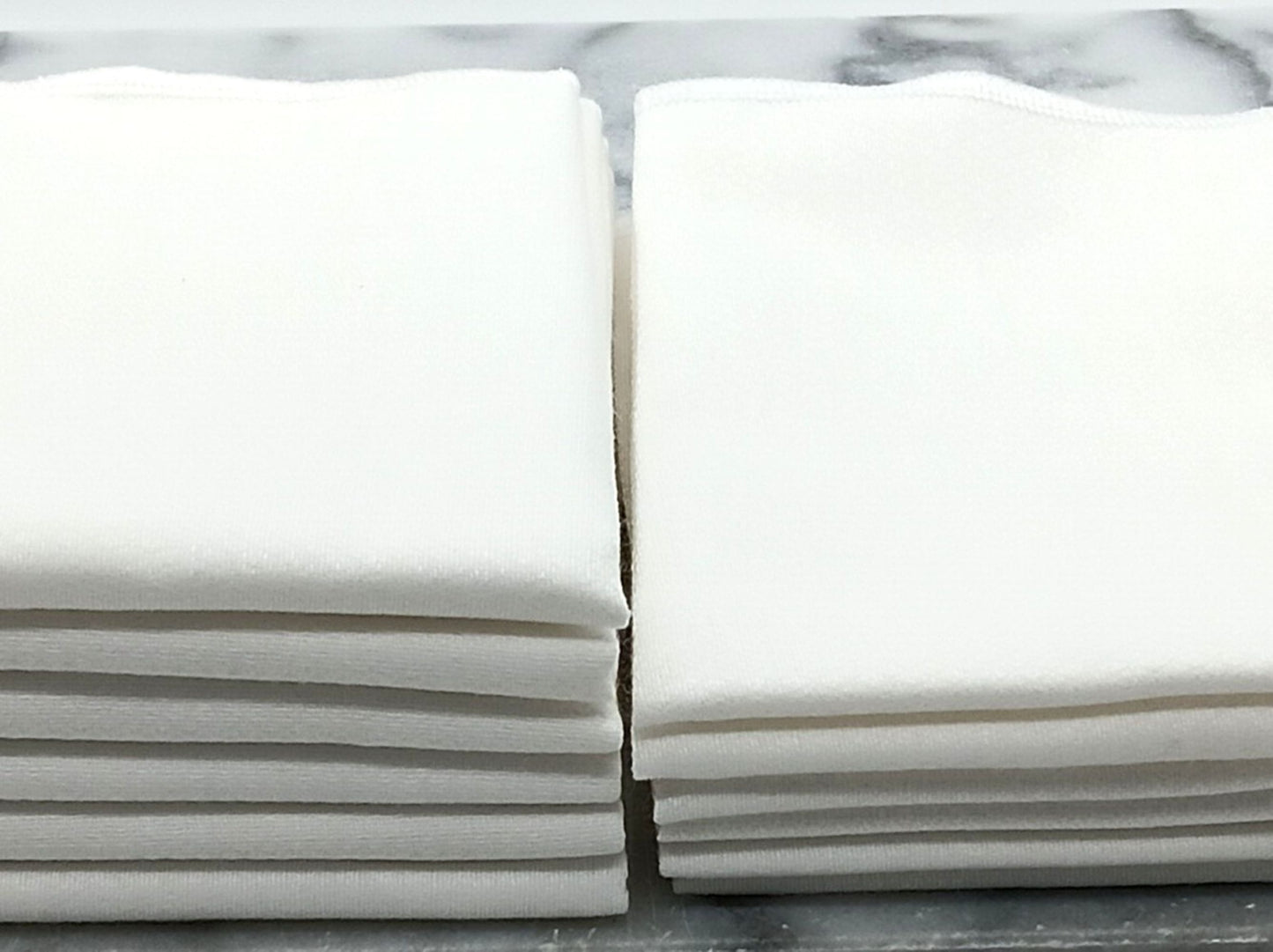 2-Ply Reusable Paperless Towels, Extra Thick Birds Eye Cotton