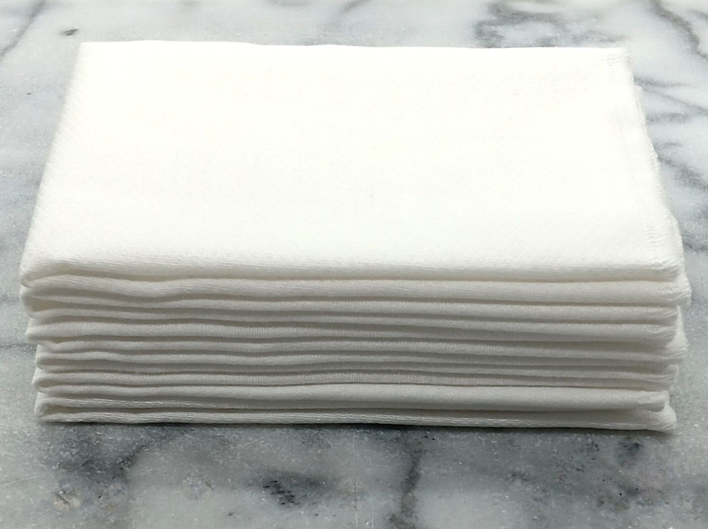 2-Ply Reusable Paperless Towels, Extra Thick Birds Eye Cotton