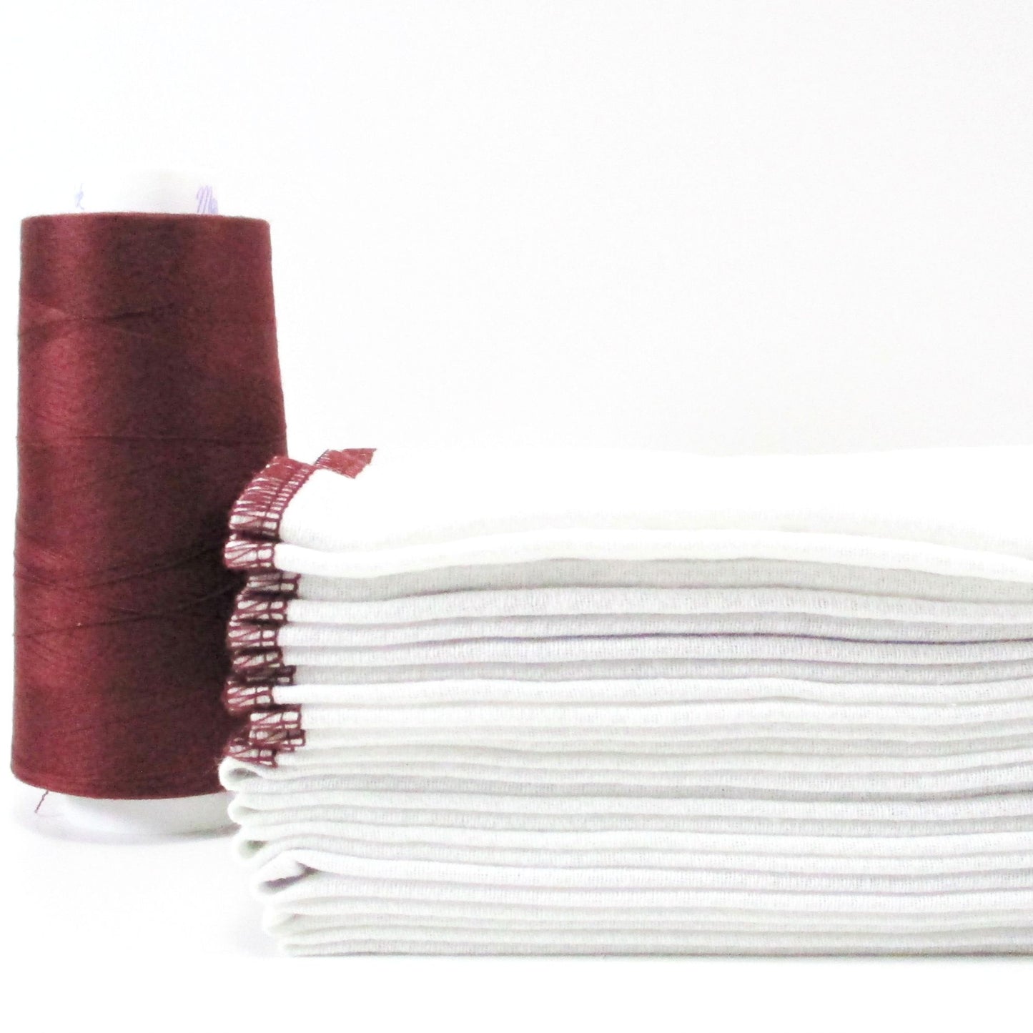 Reusable Paperless Towels, 15 Colorful Border Stitching Choices, Bird's Eye Cotton
