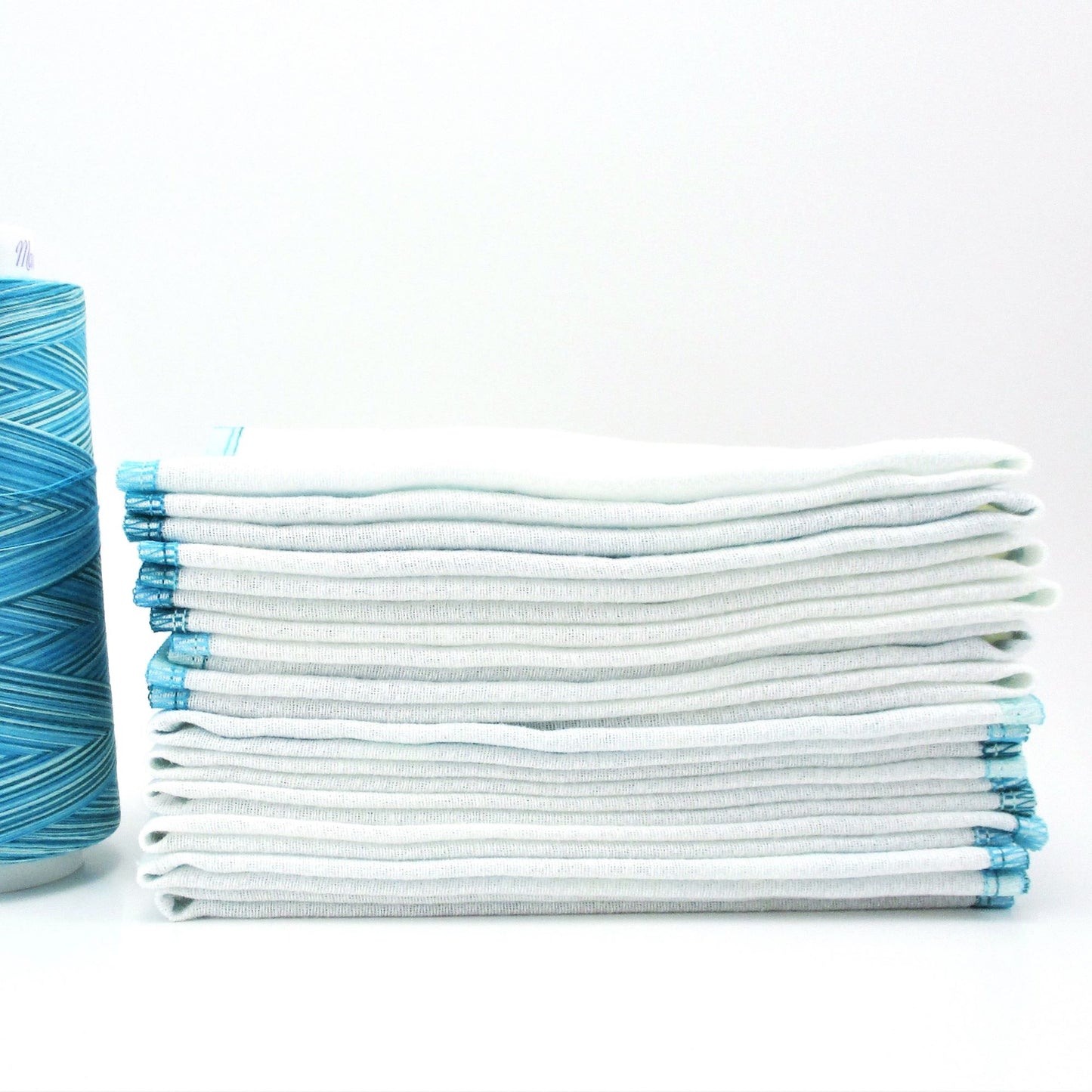 Reusable Paperless Towels, Variegated Border Cotton, Choose Your Color