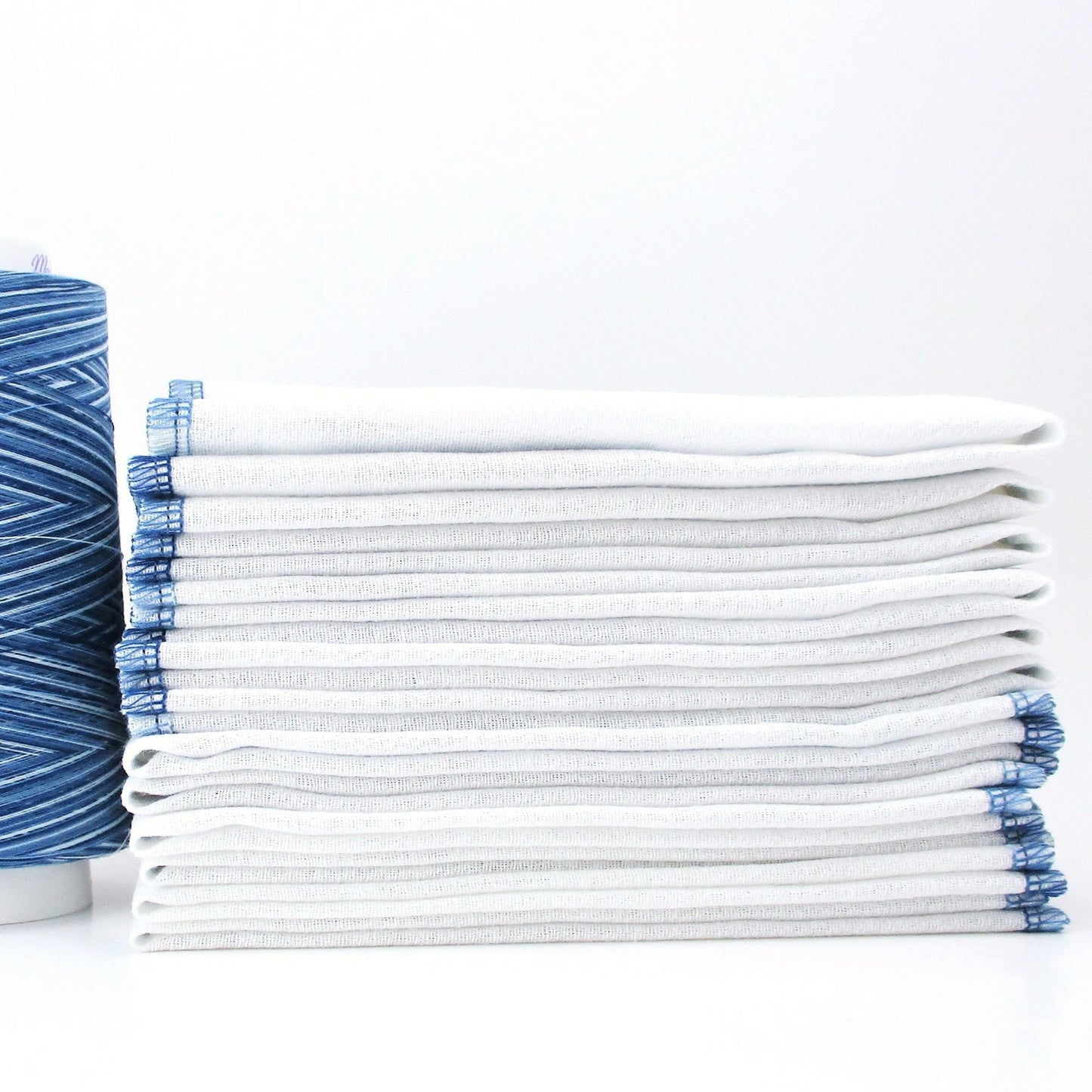 Reusable Paperless Towels, Variegated Border Cotton, Choose Your Color