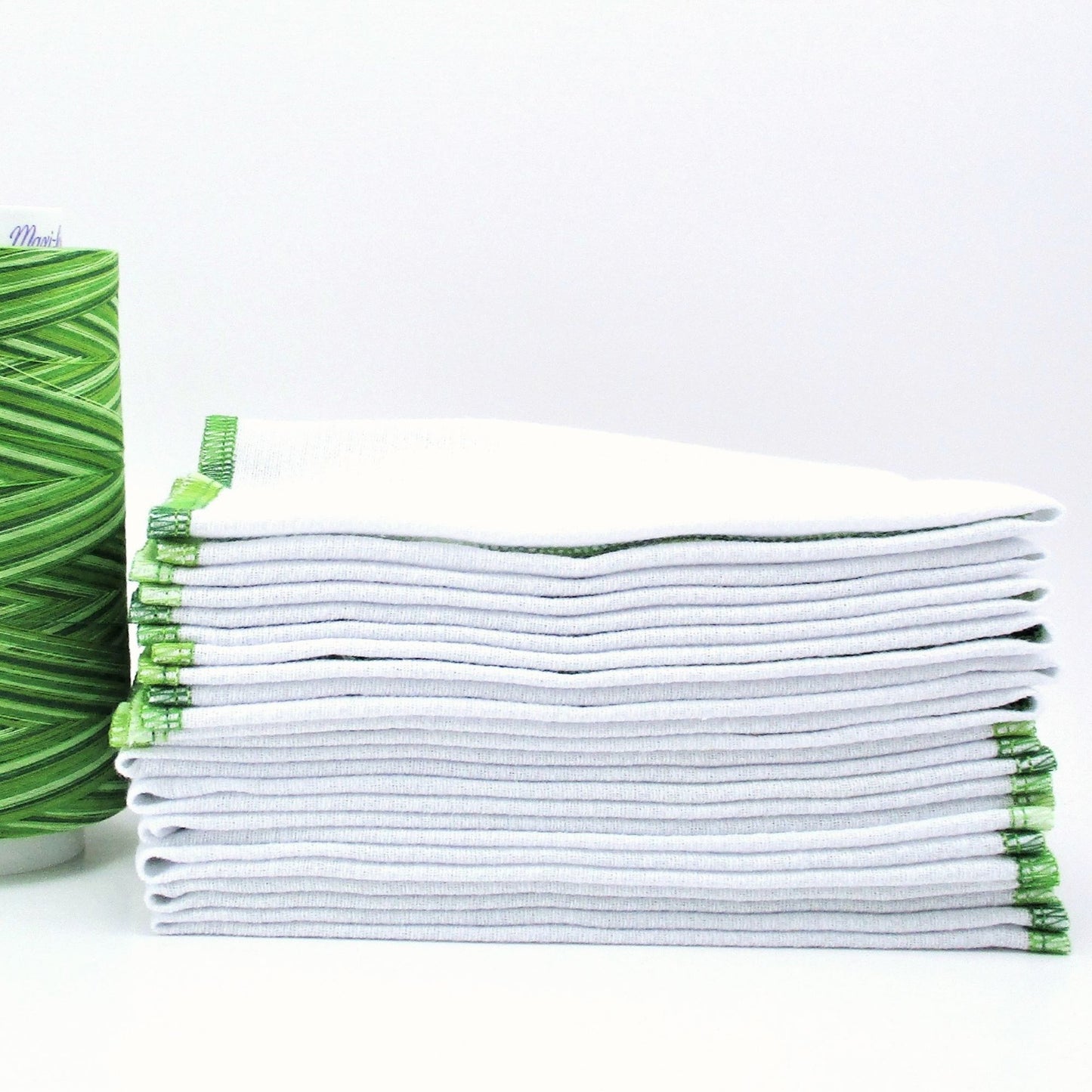 Reusable Paperless Towels, Variegated Border Cotton, Choose Your Color